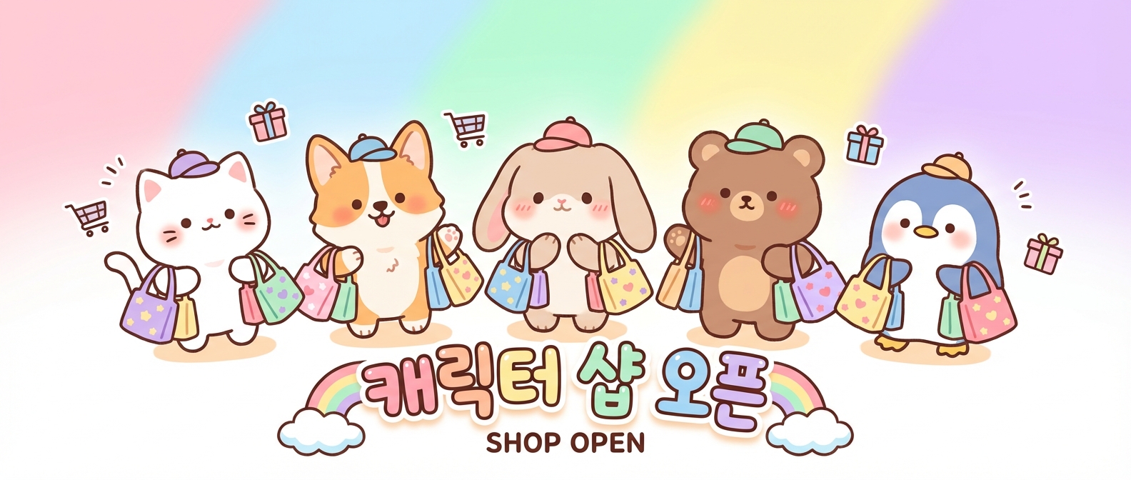 캐릭터 샵 배너