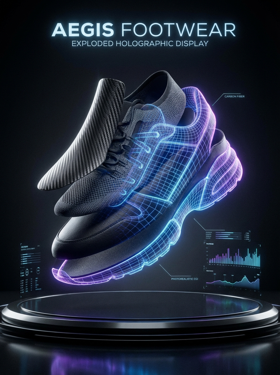 3D 스니커즈 상세페이지 헤더