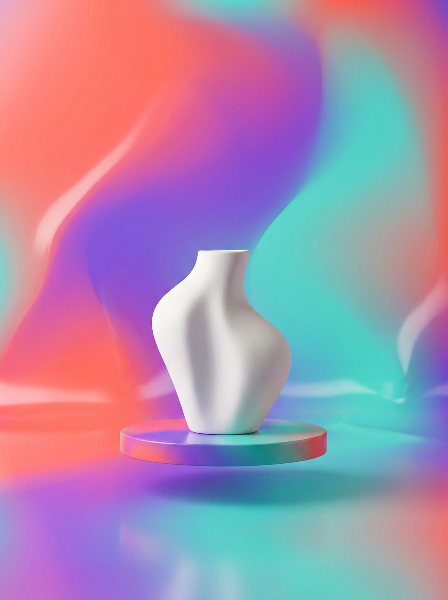 그라데이션 메쉬 상세페이지 헤더