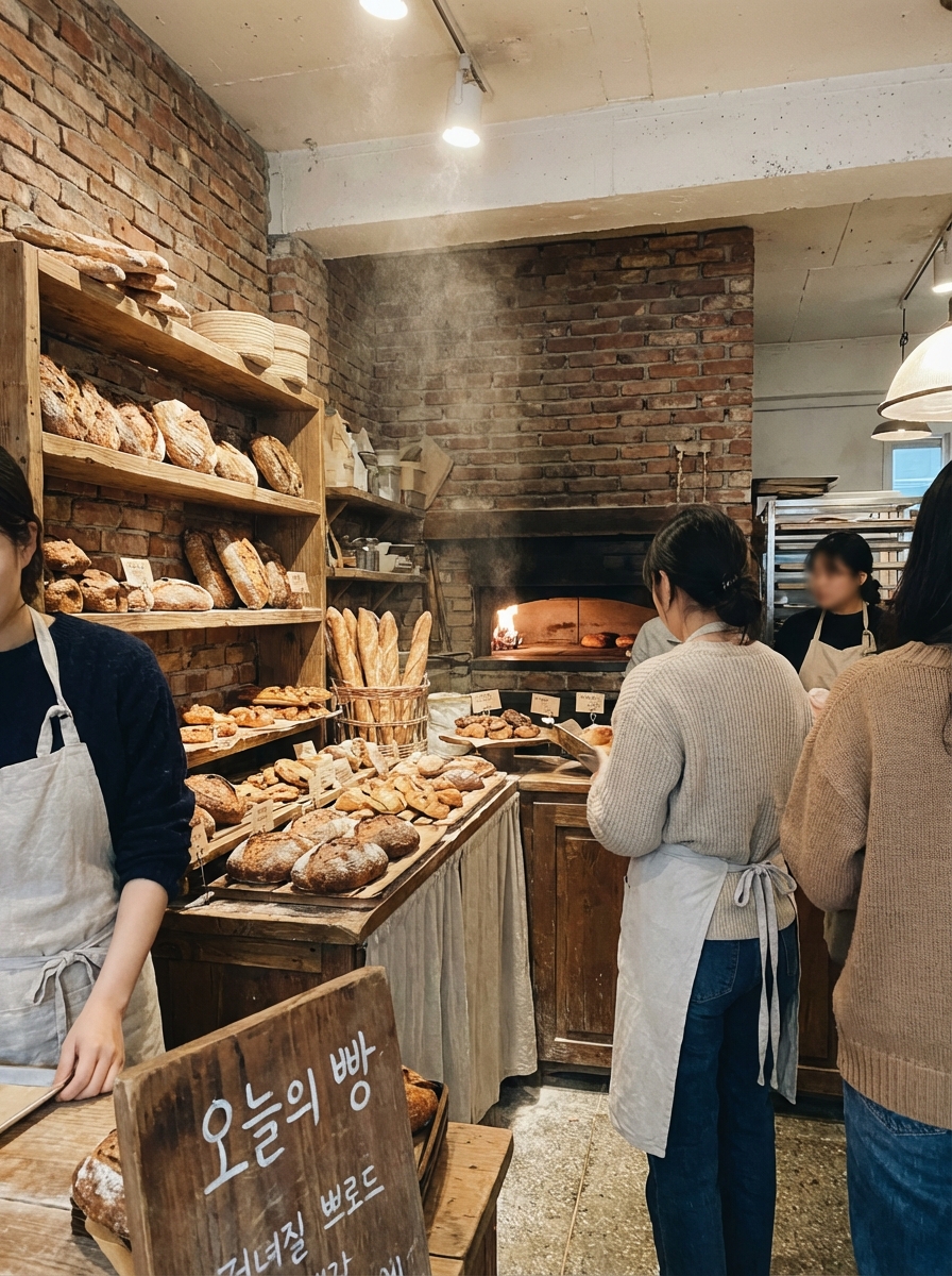 베이커리 상세페이지 헤더