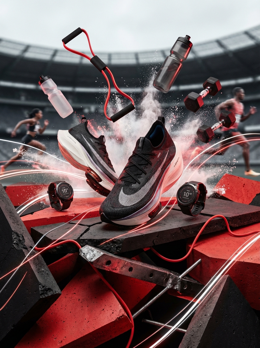 스포츠 용품 상세페이지 헤더