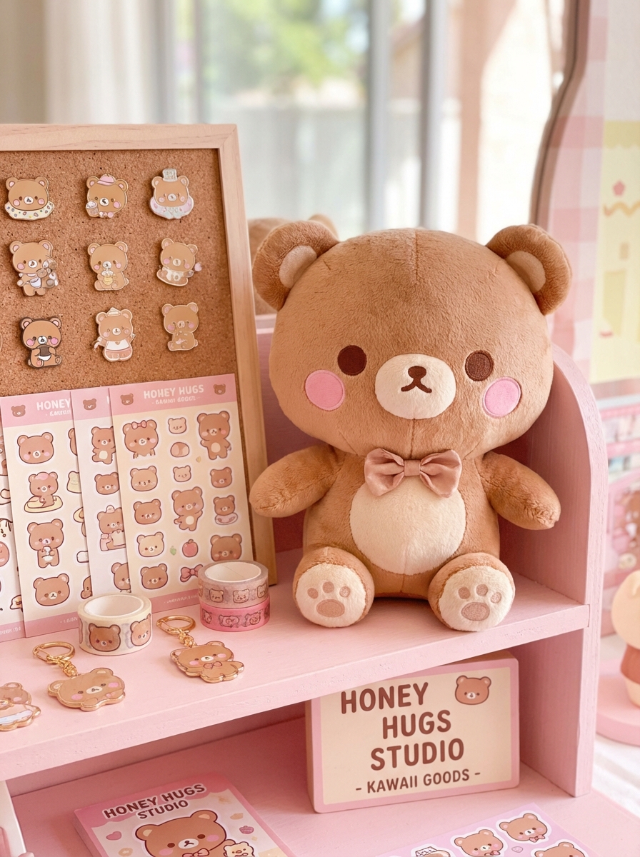 곰돌이 굿즈 상세페이지 헤더