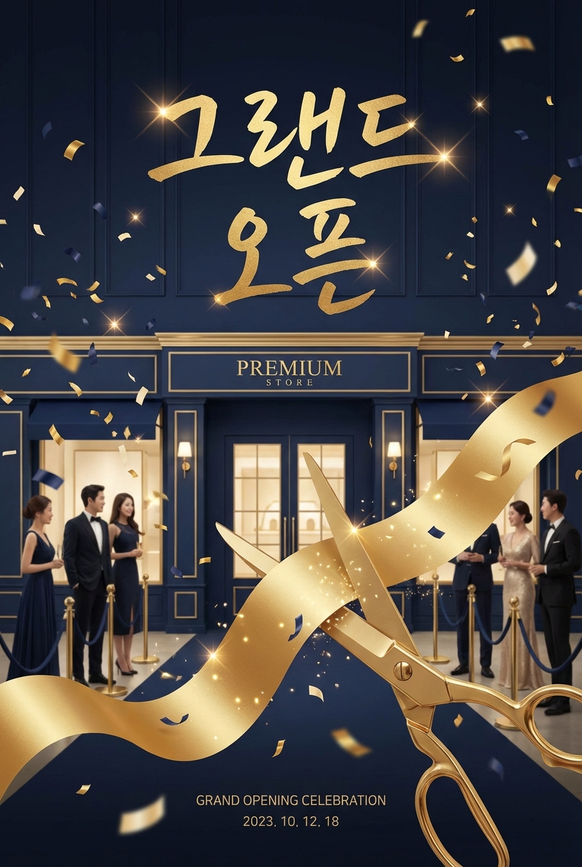 그랜드 오픈 포스터