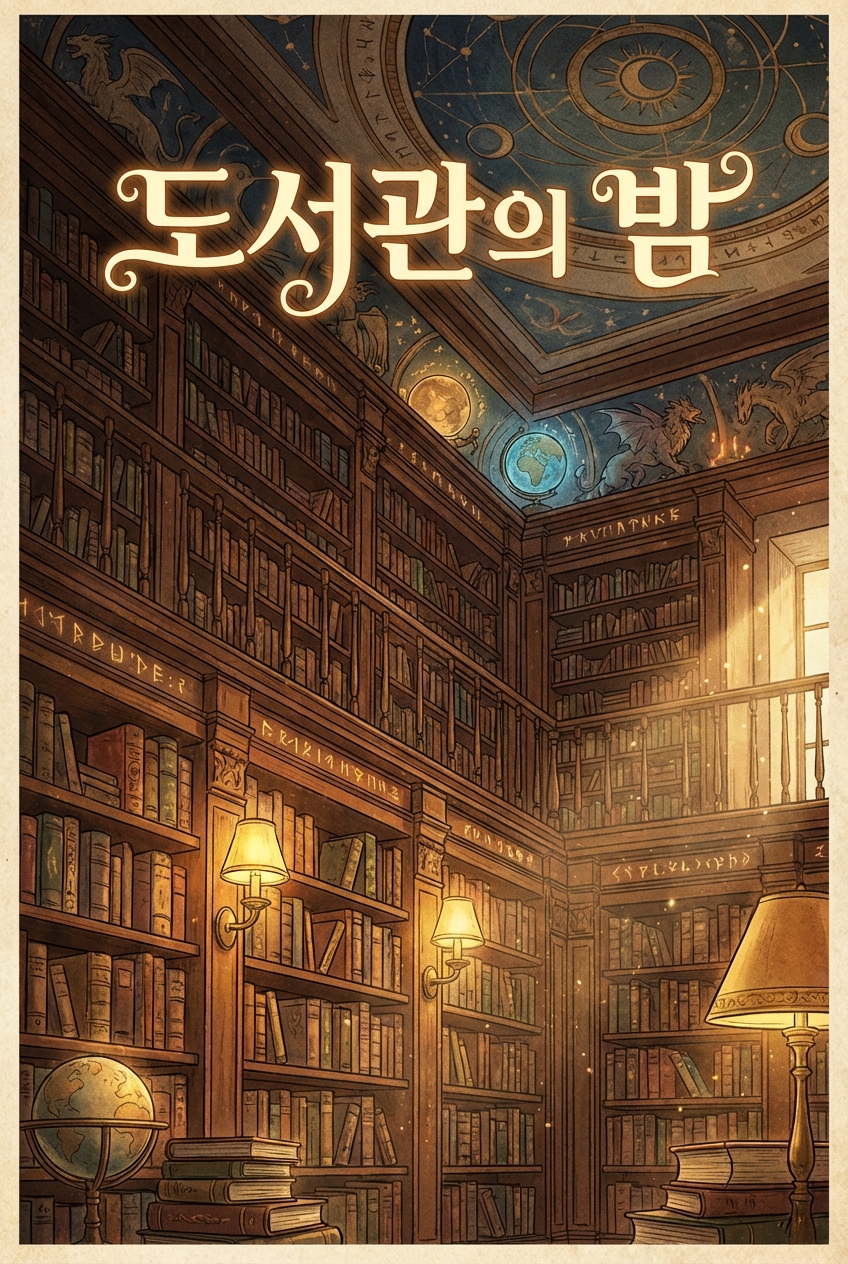 도서관의 밤 포스터