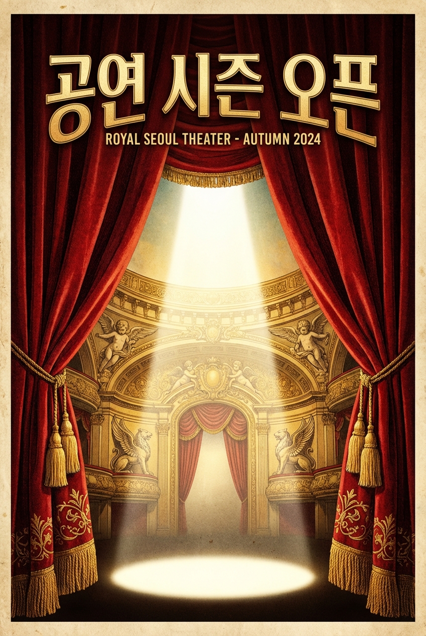 극장 시즌 오픈 포스터