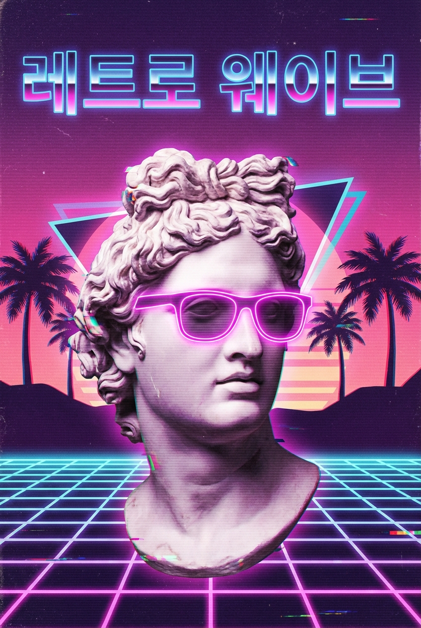 베이퍼웨이브 포스터