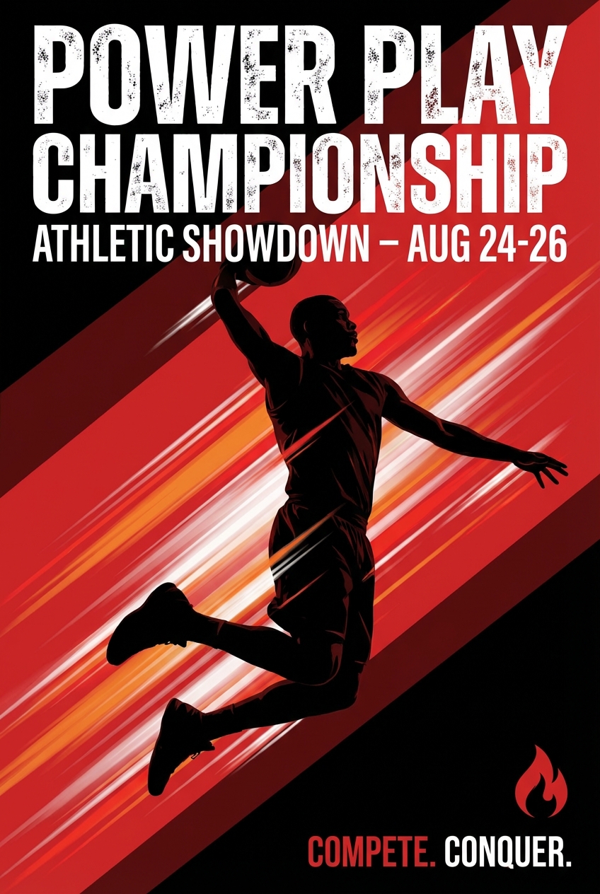 스포츠 대회 포스터