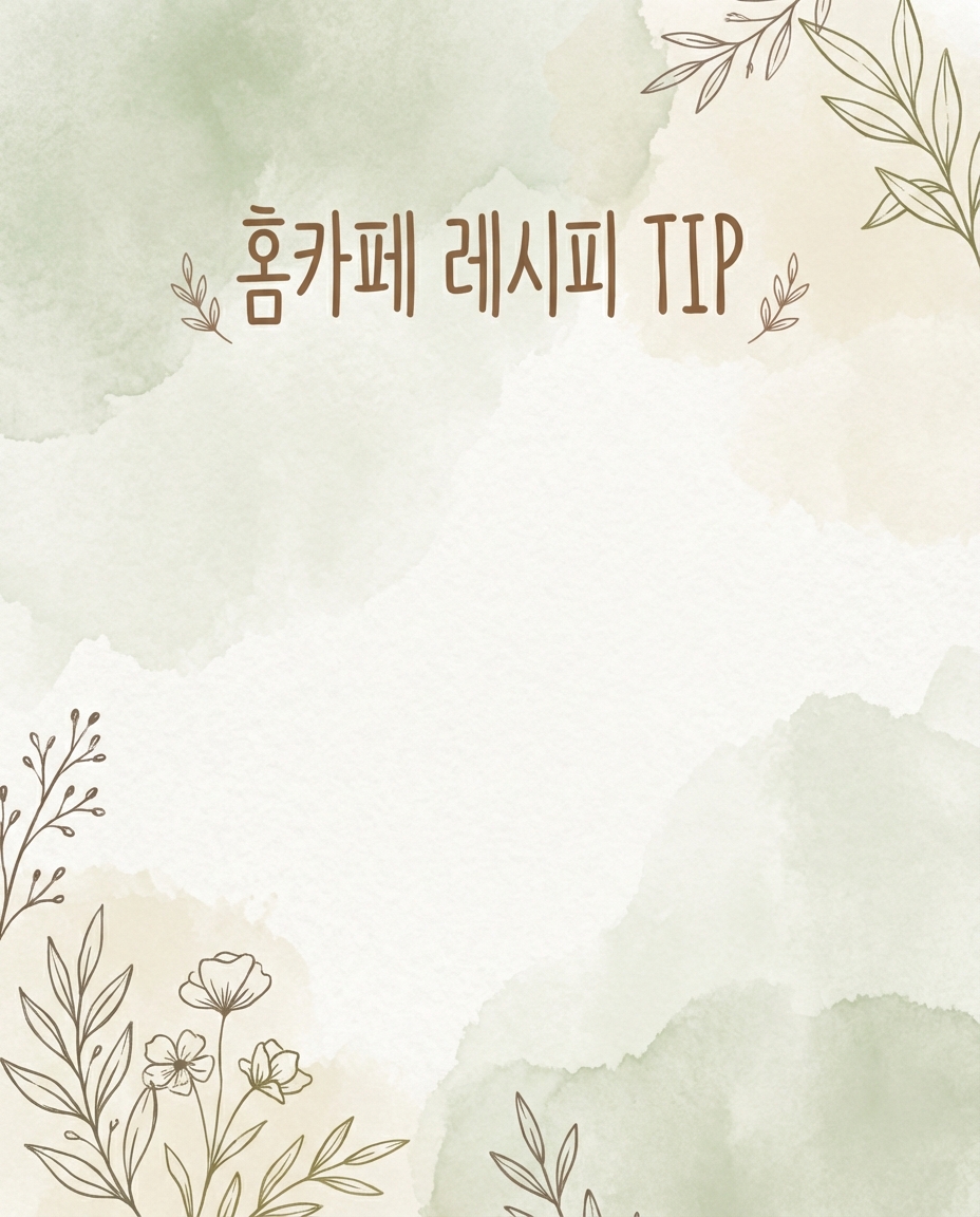 팁/노하우 카드뉴스 배경