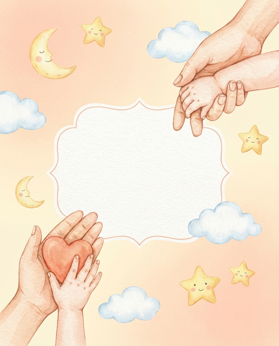 육아/부모 카드뉴스 배경