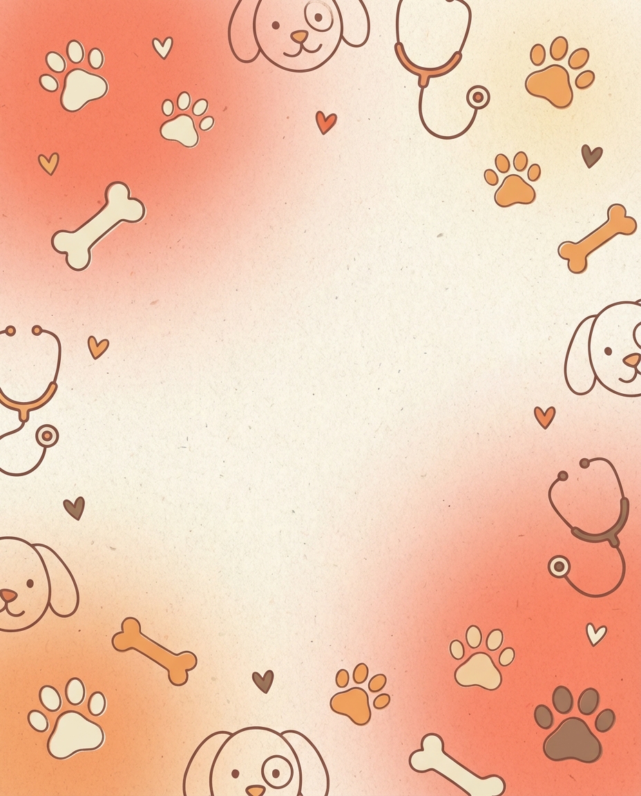 반려동물 케어 카드뉴스 배경