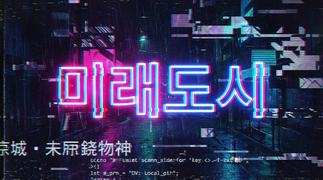 네온 글리치 섬네일