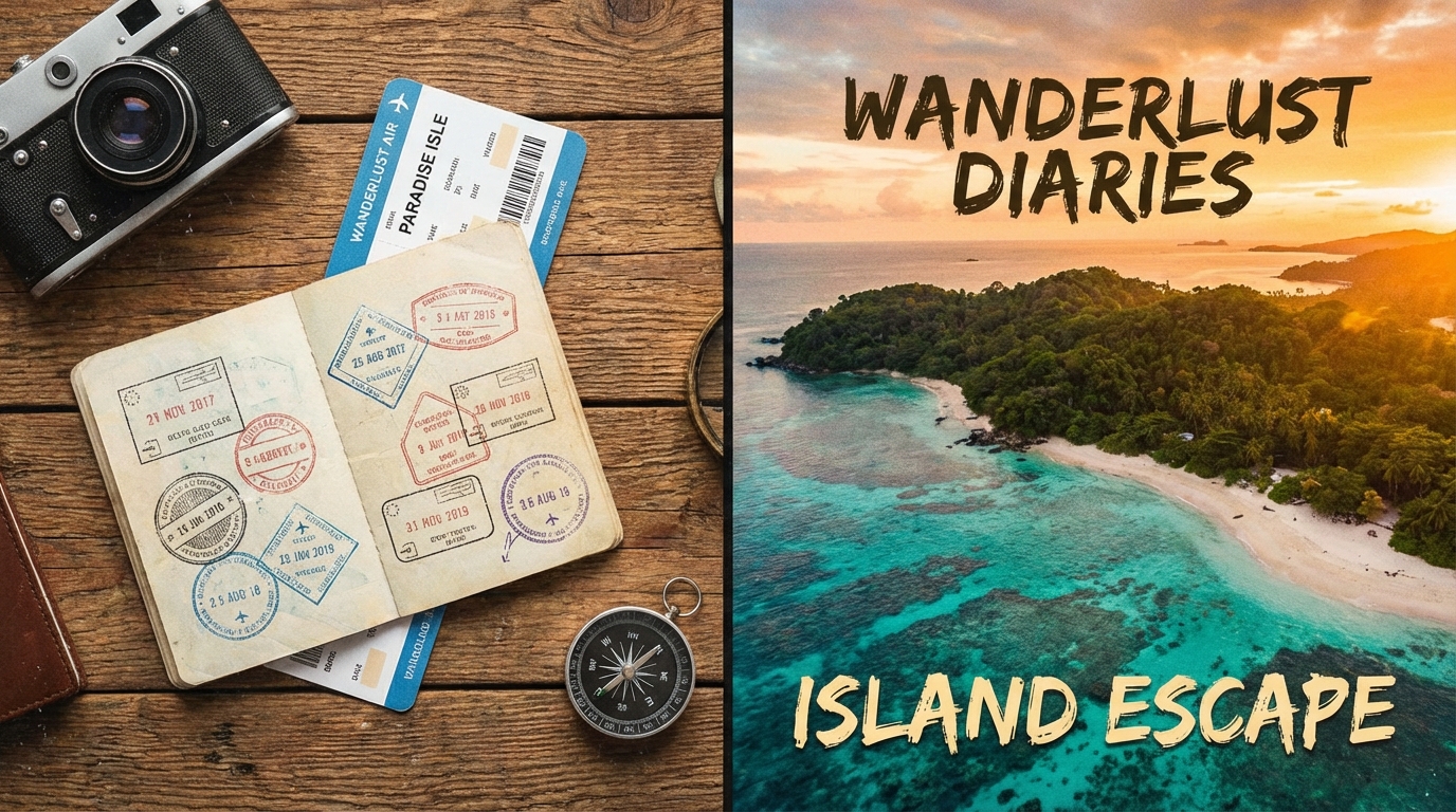 여행 브이로그 섬네일